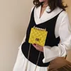 Women Mini Jelly Messenger Bag العصرية مبطنة لؤلؤة محفظة اليد الفتيات الدوران القفل سلسلة Crossbody Wallet SALET SAC A SHOUL209N