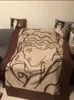 Сумеречный сад кашемировой одеяло вязание крючком мягкой шерстяной шаль портативный теплый диван путешествия флисовая трикотажная сквопа и кровать одеяло