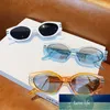 Fashion Irregular Cat Eye Sunglasses Women Vintage Oval Blue Tea Eyewear Men Shades UV400 Sun Glasses Factory price expert design Quality Latest Style Original