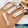 Food Ice Clip Stainless Steel Coffee Candy Sugar Tongs Tool Durable Portable Barbecue BBQ Clip Bar Bakery Kitchen Supplies