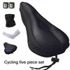 Cykelgelövning Saddles Cover Pad For Woman and Man Bicycle Saddle Cushion With Water Dust Motstant