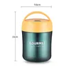 500 ml Soup Cup Lunchbox Rvs Thermos Mok Voedselcontainer Thermische vacuümflessenfles met lepel voor kinderen 211105