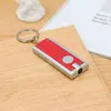 LED party Toys Keychain Light Box-type Key Chain Ring advertising promotional creative gifts small flashlight Keychains 5.9*2.4cm