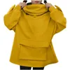 Frosch Hoodie Harajuku Sweatshirt Frauen Hoodies Süße Japan Top Kreative Nähte Niedliche Frösche Pullover Tasche Hoodie Tot Verkaufen 210715