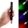 405nm 530nm 650nm Lazer Laserowy Wskaźnik Laserowy Laserowy Długopis Widok laserowy 5mW High Power Green Blue Red Dot Wojskowy Wskaźnik