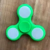 Unzip gift party gunst lichtgevende fidget spinner vingertop gyro met schakelaar met led licht stress reliever klaver kleurrijke vingertoppen kleurrijke decompressie speelgoed