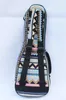 24 pouces ukulélé utilisé Gig bag concert Uku Bags avec double bandoulière Cotton Ukelele-Bag Chinese Yun Nan Ethnic style guitar-bag