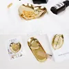 Ring Jewelry Stainless Steel Tray Necklace Bracelet Heart-shaped Trays Bedroom Desktop Storage Box Home Decoration Ornament BH5920 WLY