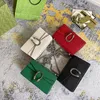 Modieuze tijgerkopgesp Messenger Bags Canvas Leren ketting Een schoudertas multifunctionele veelzijdige klassieke geschenkaanbeveling