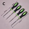 Professionele Hand Tool Sets 4 stks/set Auto Pick En Haak Set Automotive O Ring Oliekeerringen Pakking Puller Remover Craft