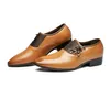 25 Color Classic Business Мужские Дизайнерские Обувь Обувь Мода Элегантная Формальная Свадебная Свадьба на офисе Оксфорд Обувь Для Мужчин Партия PU Лихтер Люксы Boots Плюс Размер 38-48