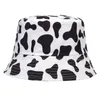 Sun Hat Women Hop Cap for Hats Dairy Panama Striped Fashion Cow Summer Fisherman Hip Men Outdoor Travel Caps Drukuj Bawełniane wiadro