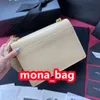Мона-баг-настоящая сумка женская женская бродяга классический стиль модные кросс-кроссовые круговые сумки Свежие 3Colors черный бежевый Red248b