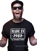 남자 T 셔츠 남자 티셔츠 재미있는 티셔츠 오 넥 여름 36-40 세 기념일 선물 그래픽 탑 티어 남성 빈티지 프린트 티