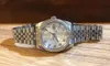 18 Style 36 mm zegarek męskie zegarki Automatyczne 2813 ruch niebieski srebrny jubileuszowy bransoletka BP Factory 116234 Data Diamond CR180M