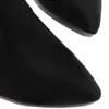 Kobiety Nowe buty na kolanach koronki Seksowne wysokie obcasy damskie buty koronki buty zimowe Ciepłe rozmiar 35-43 2021 Buty mody Y0910