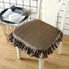 Simple Removable and Washable Dining Table Chair Pad Anti-skid Autumn and Winter Home Warm Thickened Dining Room Stool F8230 210420