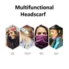 ファッションヒップホップメンズ女性バンダナスポーツヘッドウェアペイズリー手首ヘアラップ両面ヘッドラップスカーフサイクリングキャップマスク