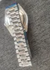 Mens Watches Roman Bigger Diamond Bezel Watch Ice Blue Arabic Rare Dial Chest 41mm Automatic Silver Stainless Steel Bracelet Original Box Paper