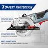 WORKPRO Electric Mini Circular Saw Power Tools 750W Multifunctional Electric Saw With TCT Blade and Diamond Blade Sawing Machine 211029