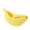 Cat Beds & Furniture Banana Shape Soft Bed House Mat Durable Kennel Doggy Puppy Cushion Basket Warm Portable Dog Supplies