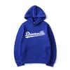 Dreamville wydrukowana Hip Hop Bluza J Cole Fashion Street Wear Men and Women's Loose Casual Hood Bluza z kapturem Sport Sport Top Unisex Top