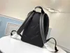 Torby projektanta Men Classic Sprinter Plecaks Cień wytłaczany miękki skórzany plecak torba podróżna podwójne laptop Stude261f