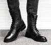 Diseñador de moda Botas Zapatos casuales para hombres Cuero genuino suave Caminar Conducir Estilo del Reino Unido Cómodo Oficina de la ciudad Bota diaria Hombres Zapatillas de deporte