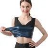 Body Shaper Set Pot Spodnie Sauna Sauna Topy Thermo Odchudzanie Kamizelka Fitness Control Majtki Waist Trainer Odchudzanie Setewear Set 210708