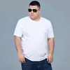 Lato Bawełniana Koszulka Mężczyźni Kobiety Krótki Rękaw Duży Rozmiar 7XL 8XL 9XL 10XL 12XL 15XL Oversize Tees Home Loose Topy 66 68 70 Biały G1222