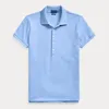 Kadınlar Polo kadın T-Shirt Gömlek Yaz Klasik Rahat Kısa Kollu Üst Çok Düğme Yaka T Gömlek Küçük At Çok Renkli Slim Fit Tüm Maç Giyim Asya Boyutu Moda