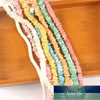 Chaîne de coquillages multicolores, perles artisanales pour la fabrication de bracelets et de bijoux, décoration de la maison, cp2433
