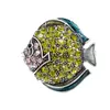 Pins, Broches Moda Vintage Estilo Strass Cristais Tropical Peixe Broche Pins Broach Mulheres Dress Saco Acessórios BQ0475