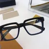 Luksusowe Mężczyźni Kobiety Square Bigrim Ramki Okulary przeciwsłoneczne Rama 51-21-145 L3358V Deska Fullrim do recepty Projektant Fullset Case