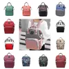 Fraldas fraldas sacos amamentando mamãe madernidade mochilas designer bolsas moda mochila mochila ao ar livre viagem organizador 56 estilos wy1298