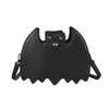 Abendtaschen D0LF PU Leder Bat Messenger weiches tierische Muster -Umhängetasche süßer Cartoon Crossbody Gothic Satchel3089