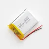 Model 603040 3.7V 800mAh Lithium Polymer Li-Po oplaadbare batterij voor MP3 MP4 DVD Pad Mobiele Telefoon GPS Power Bank Camera E-books Recoder