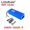 Liitokala litum batterie 18650 16S5P 60V 15AH 20AH 25AH 30AH 35AH 40AH 45AH -Umbau Kit 1000W BMS Hochleistungsschutz mit 5A -Ladegerät
