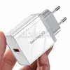 18W QC30 Szybki ładunek UE US Wall Farger Adapter dla iPhone 13 14 Samsung HTC Android Phone 5484575