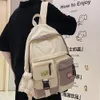 College Student Frauen Harajuku niedlichen Buch Rucksack Nylon trendige Mode Schultasche