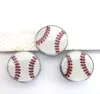 Plus d'options 100pcslot Balles de sport 8mm charmes coulissants Softball Baseball Basketball Football Football Fit pour les bracelets de collier pour animaux de compagnie J7262323