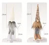 Décorations de gnomes de Noël Tomte suédois fait à la main avec de longues jambes Figurine scandinave poupée en peluche SN3228