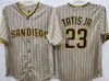 Benutzerdefiniertes FERNANDO TATIS JR Baseball-Trikot mit beliebiger Namensnummer, Herren-Damen-Jugend-Baseball-Trikot