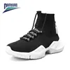 Damyuan Męskie Retro Sock Sneakers 47 Wysokiej Top Chunky Men Shoes Oddychające Mężczyźni Grube Domy Casual Buty Zapatos de Hombre Ujewyw45UW