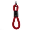 Keychains Car Woven Rope Keychain DIY Bag Pendant Key Chain Holder Keyrings Men Women Miri22