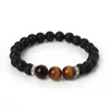 Elastic Cord Beads Charm Bracelets Natural Stone Yoga Beaded Bracelet for Men Women Friend Gift Charm Strand Jewelry