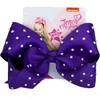 14 Colors Girl Hair Bows 8 inch Bow Bead Decoration Design Girls Clippers Kids Accessory