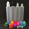 Bottiglia a forma di penna da 60 ml Bottiglie contagocce in plastica vuote Contenitori per liquidi ricaricabili Viaggio portatile Profumo Olio essenziale Sub-Boccetta BH5899 TYJ