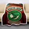 Ny Riverdale 3D Printed Fleece Blanket för sängar Tjock Quilt Fashion Bedspread Sherpa kasta filtar Vuxna barn