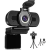 HD 1080P met microfoon roteerbare usb webcam live streaming computer webcamera Privacy cam video-opnamewerk